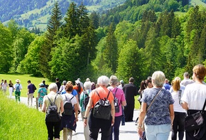 Interreligiöser  Bittgang. 