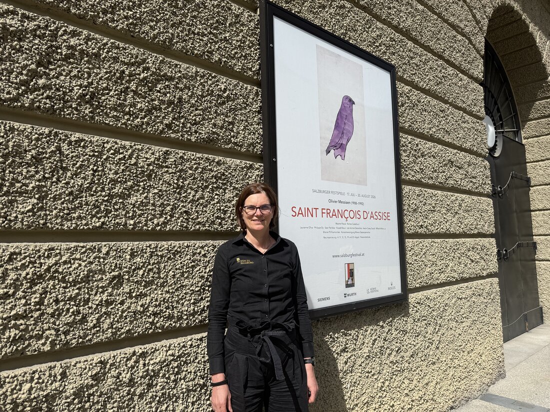 Mit Domkapellmeisterin Andrea Fournier auf den Spuren von Franz von Assisi in Salzburg.