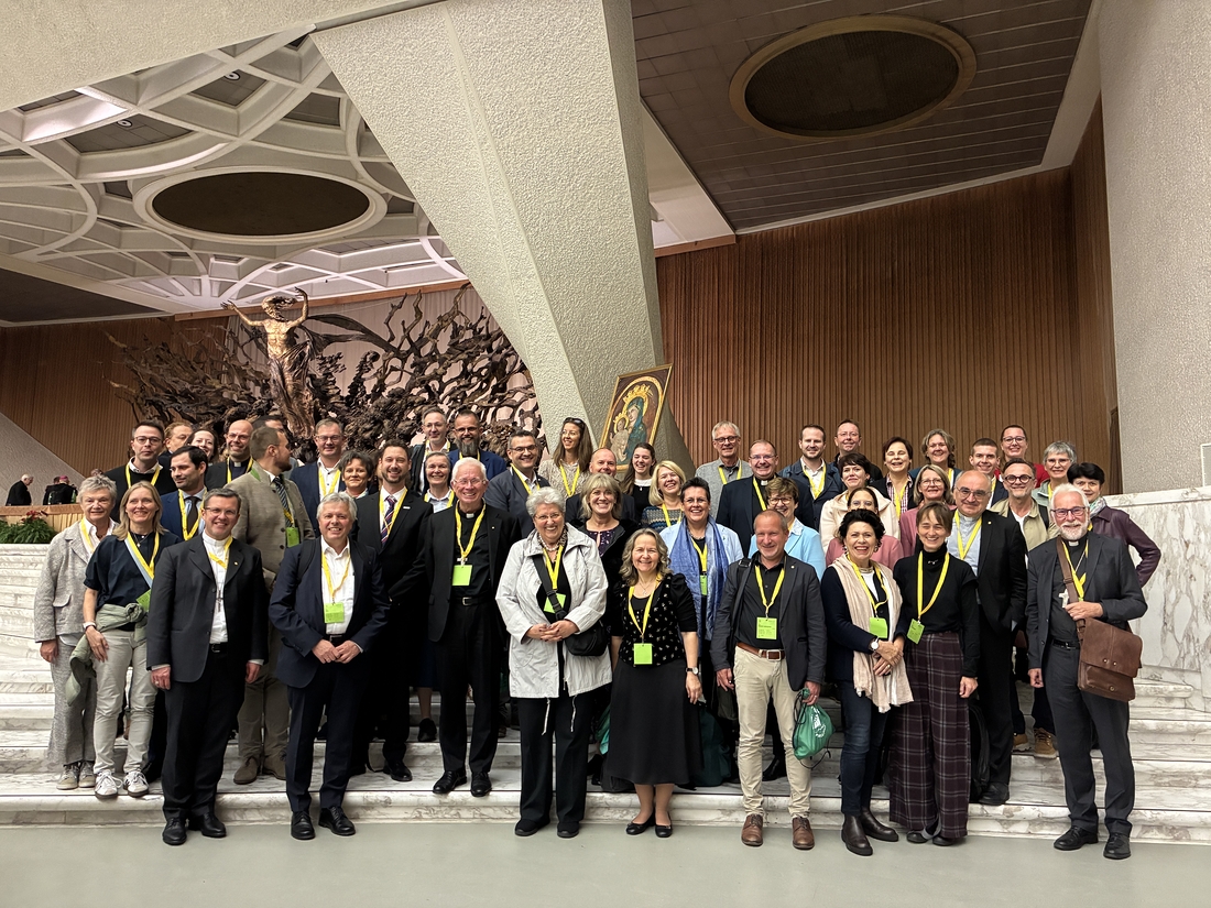 Das Synodenteam in Rom.