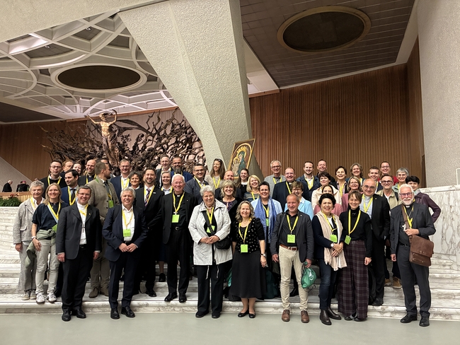 Das Synodenteam in Rom.