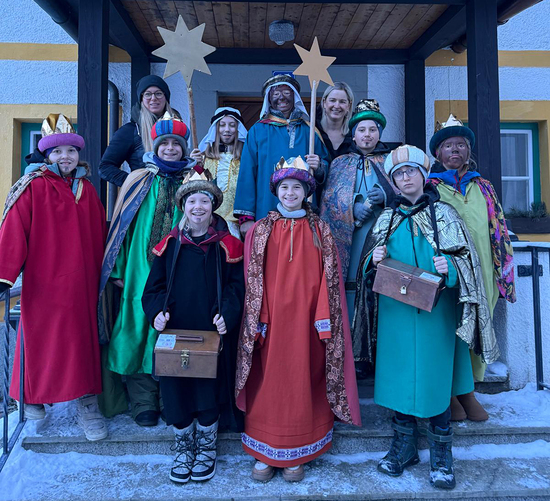 Auch heuer waren die fleißigigen Sternsinger wieder in Untertauern und Obertauern unterwegs 