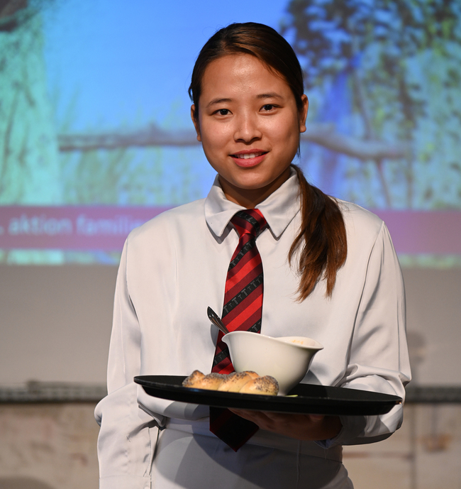 Amita Gole ist Studentin des Internationalen Lehrgangs an der Tourismusschule Klessheim.