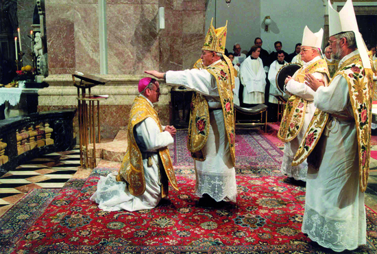 Bischofsweihe durch Bischof Reinhold Stecher in Innsbruck im Jahr 1997