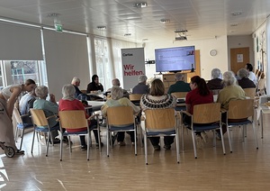 Großes Interesse: Der Saal, in dem das Webinar stattfand,  war bis auf den letzten Platz gefüllt.