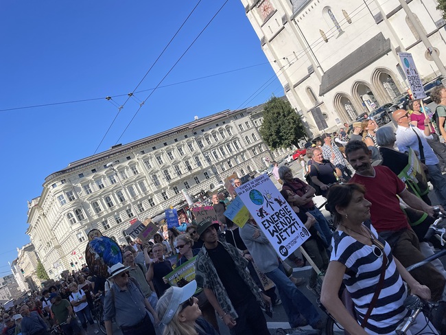 Klimaproteste auch in Salzburg