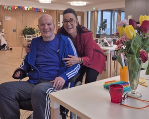 Manfred Schmidt und Susanne Schmidt- Neubauer in ihrer „zweiten Wohnung“.