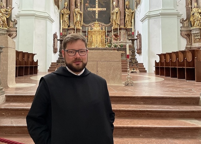 P. Jakob Auer OSB, Prior und designierter  Erzabt von St. Peter.