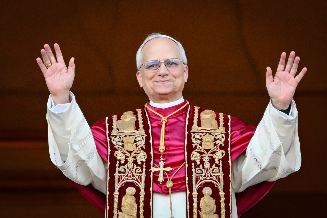 Neu gewählter Papst Leo XIV. (Download von www.picturedesk.com)