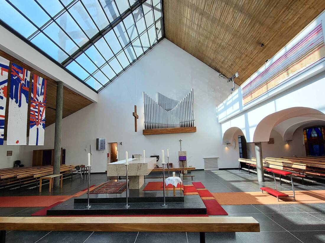 Anfangs war das Parscher Gotteshaus in der Fadingerstraße umstritten. Heute zählt es zu den herausragendsten Architekturbeispielen der Nachkriegszeit.