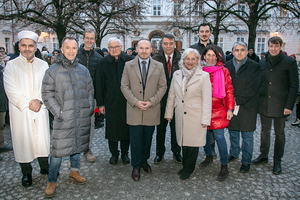 Friedensgebet im Schlosshof Mirabell 01.02.2026
