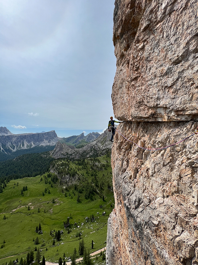 Begeistert vom alpinen Klettern: Bischofsvikar Engelbert Guggenberger, für den es von Klein an in die Berge ging. 