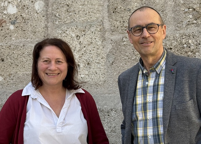 Referenten-Duo für die PGR-Mitglieder: Anita Hofmann und Peter Haslwanter. 