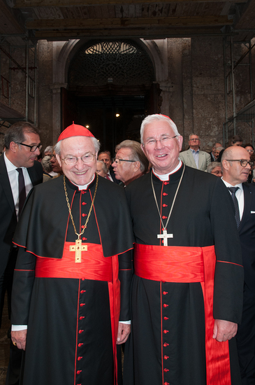 Erzbischof Alois Kothgasser und sein Nachfolger Erzbischof Franz Lackner