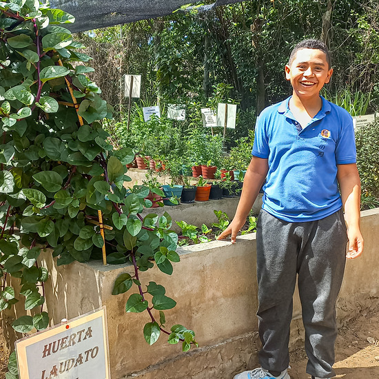 Laudato si‘-Garten. Die Oase der Mutter-Herlinde-Moises-Stiftung gilt in Kolumbien als ein Vorzeigeprojekt, das Arbeitsplätze schafft und nachfolgende Generationen ökologisch schult. 