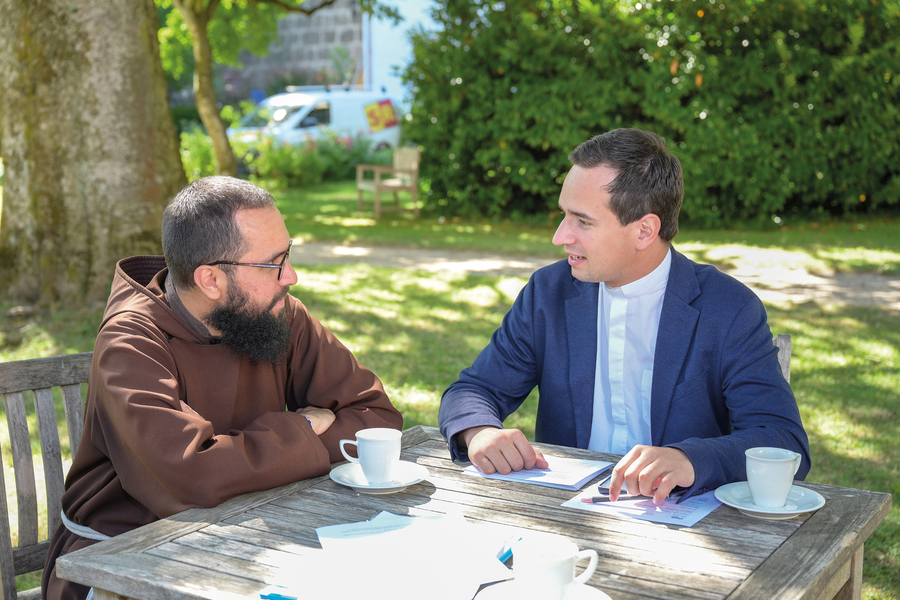 Br. Brian und Johannes Lackner