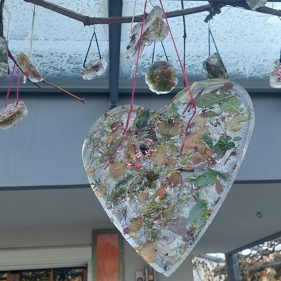 Die Eisbilder zu machen war lustig. Das Ergebnis: sehenswert!